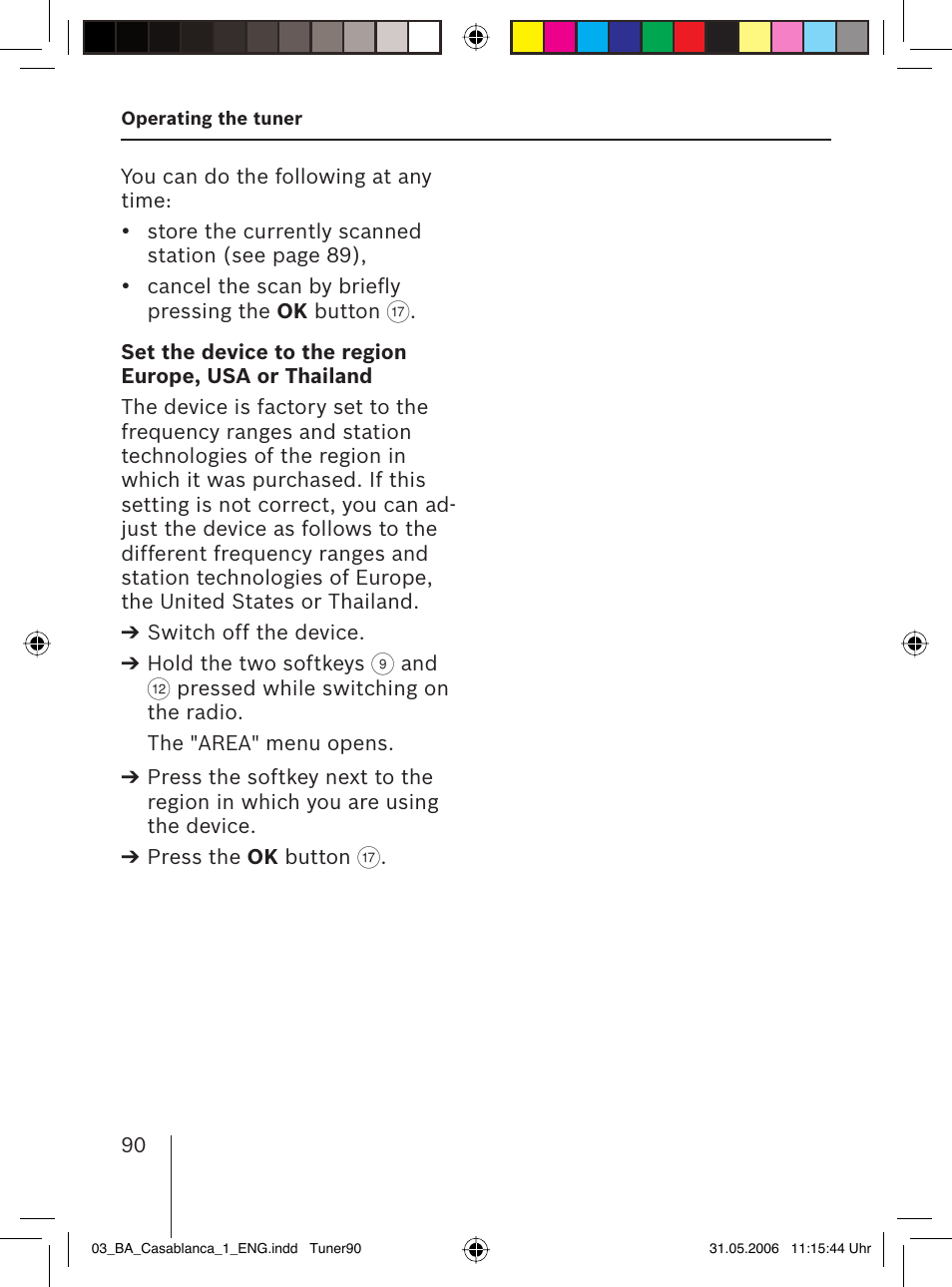 Blaupunkt CASABLANCA MP56 User Manual | Page 25 / 69