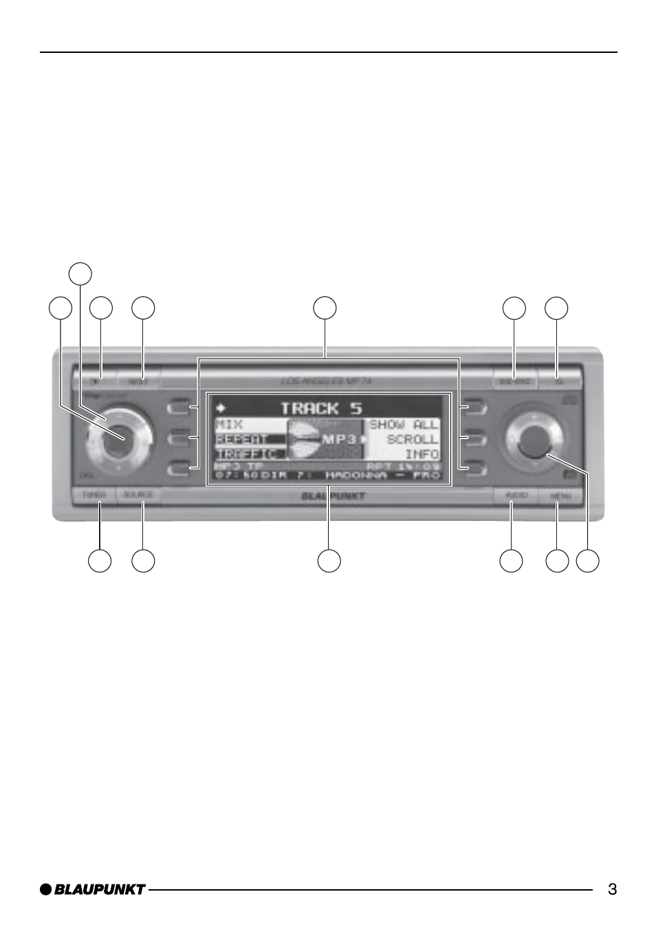 Blaupunkt MP74 US User Manual | Page 3 / 42