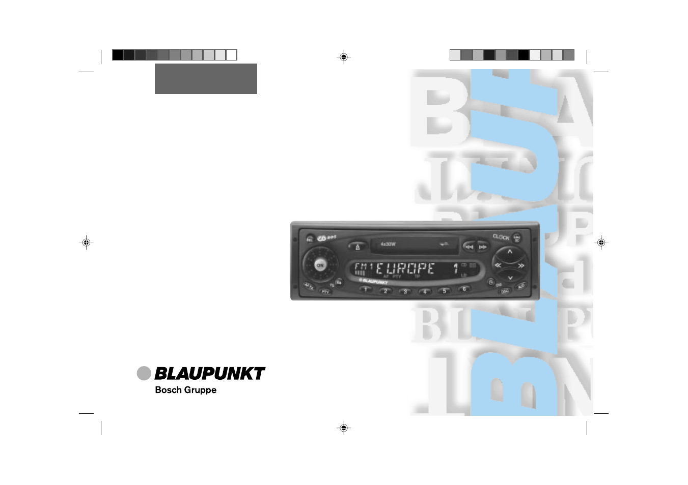 Blaupunkt DRESDEN RCR 128 User Manual | 18 pages