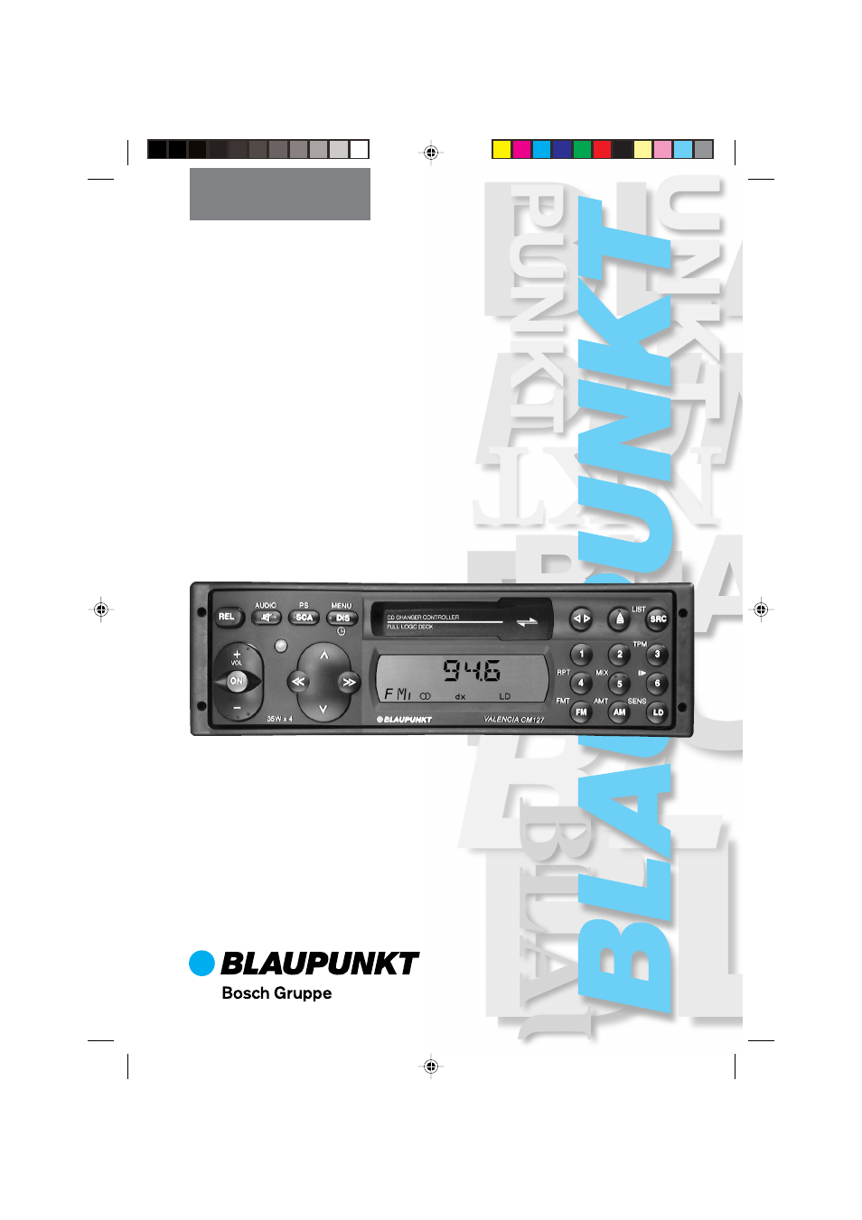 Blaupunkt VALENCIA CM 127 User Manual | 20 pages