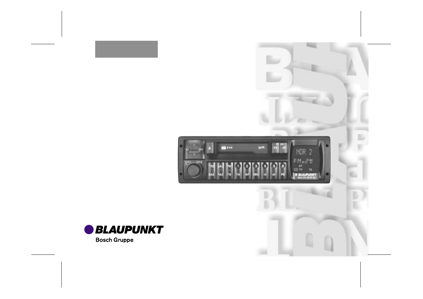 Blaupunkt MALTA RCR 45 User Manual | 14 pages