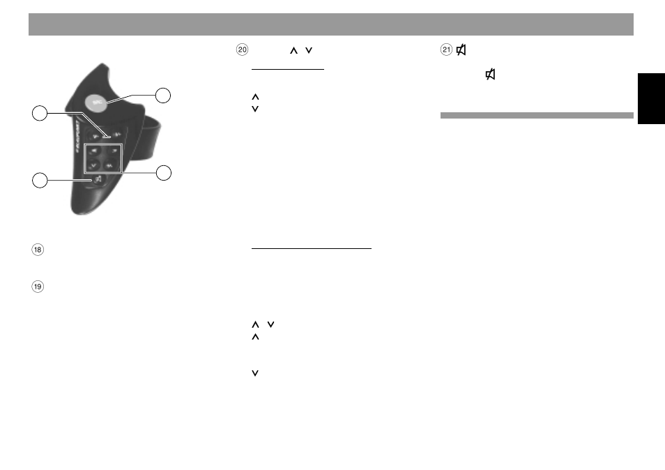 Steering wheel remote control unit (optional) | Blaupunkt Tokyo RDM 169 User Manual | Page 11 / 37