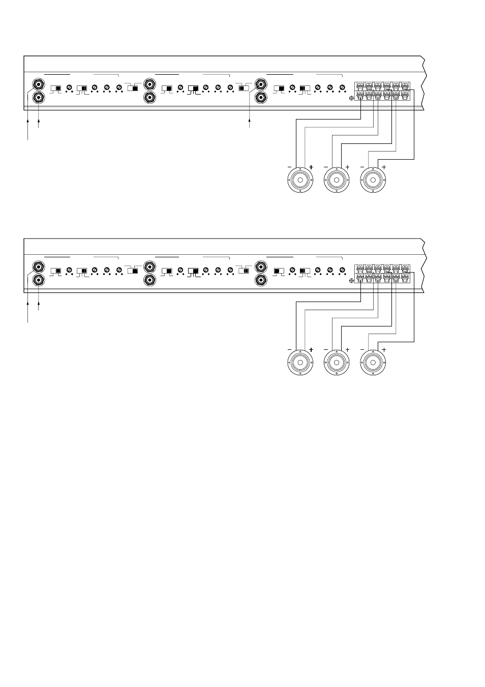 Left right subwoofer left right subwoofer | Blaupunkt VELOCITY VR 6000 User Manual | Page 16 / 16