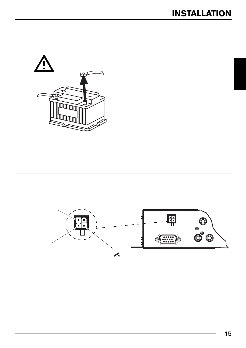 Installation | Blaupunkt IVSC-5501 User Manual | Page 6 / 11