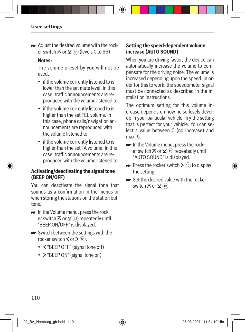 Blaupunkt HAMBURG MP57 User Manual | Page 49 / 63