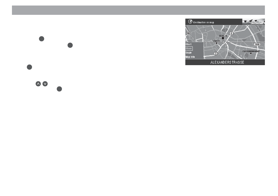 Entering destinations | Blaupunkt DX-V User Manual | Page 25 / 75