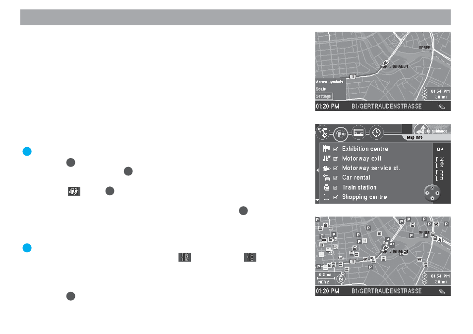 Route guidance | Blaupunkt DX-V User Manual | Page 33 / 75