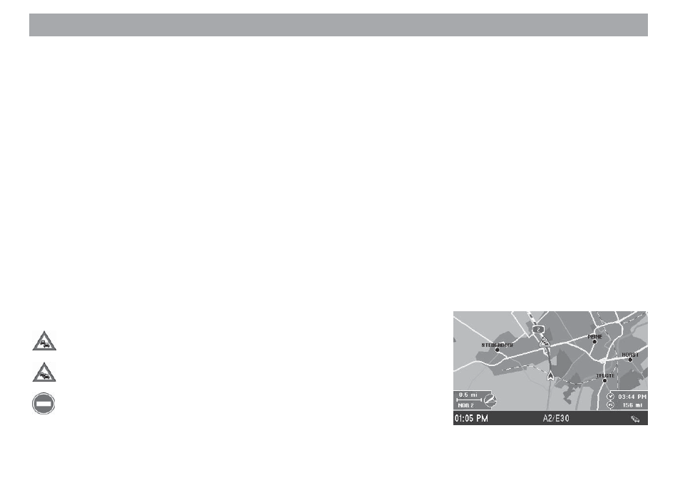 Dynamic route guidance with tmc | Blaupunkt DX-V User Manual | Page 42 / 75
