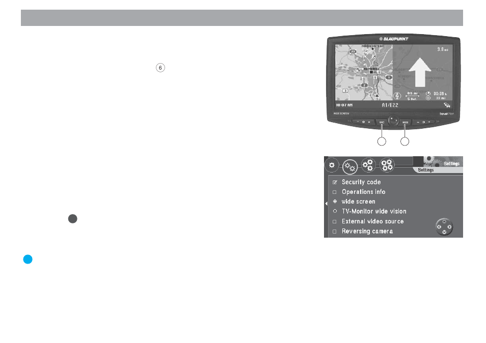 System settings | Blaupunkt DX-V User Manual | Page 62 / 75