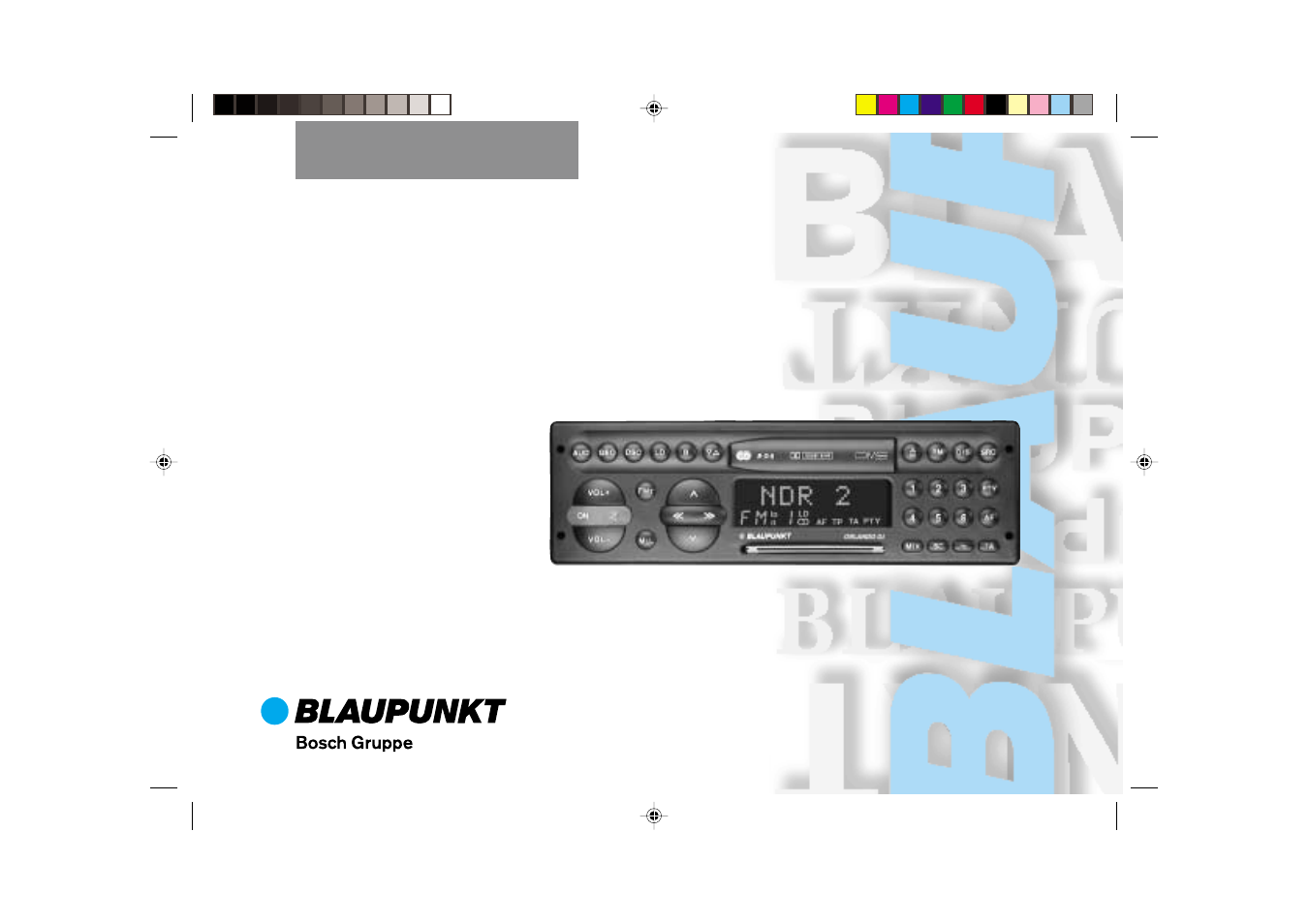 Blaupunkt Car CD Changer User Manual | 27 pages