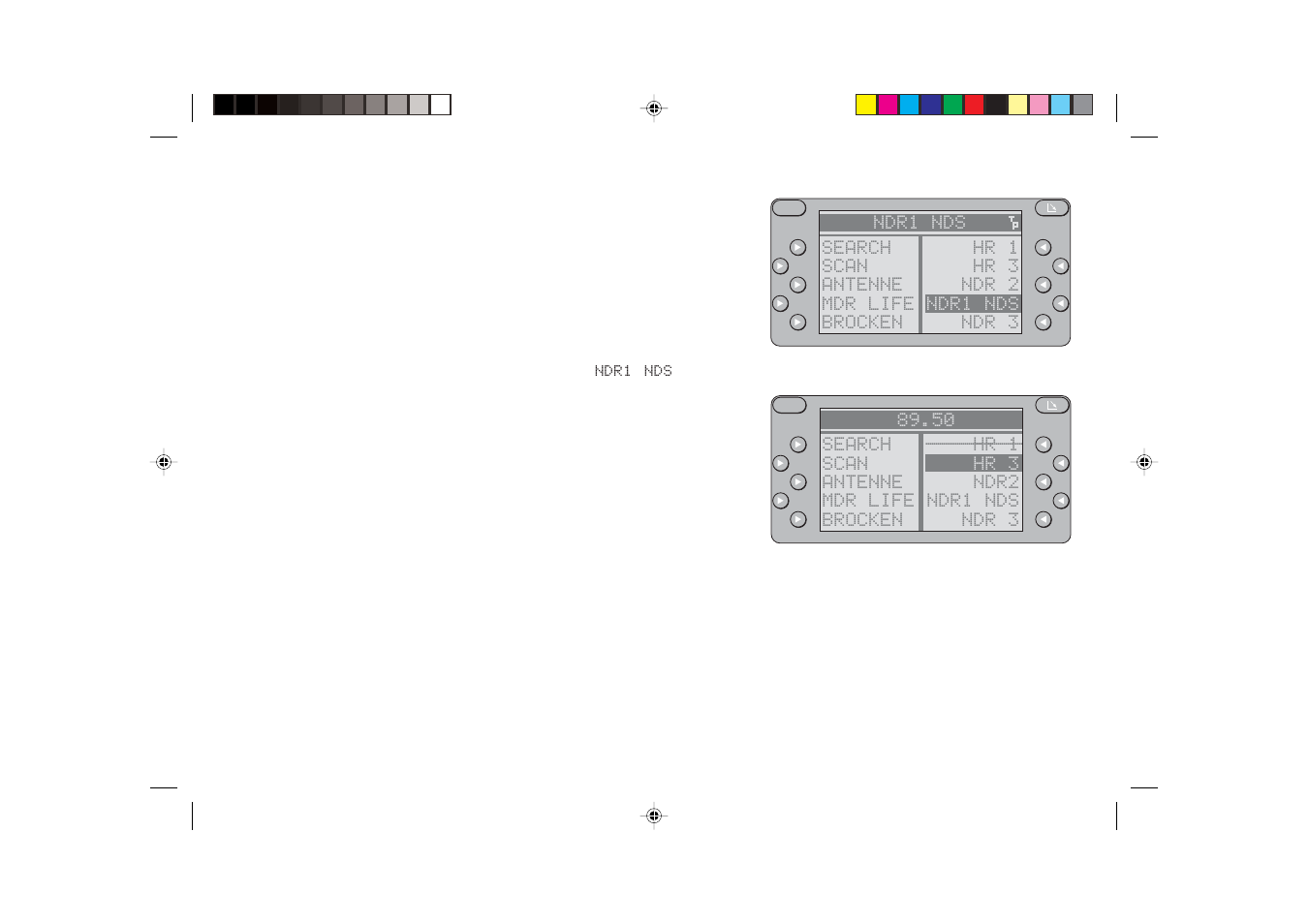 Rds information | Blaupunkt RDM 127 User Manual | Page 23 / 70