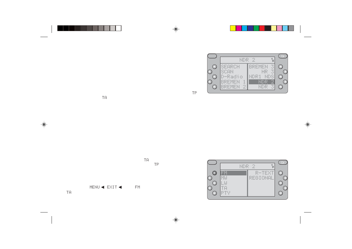 Traffic message reception with rds-eon | Blaupunkt RDM 127 User Manual | Page 29 / 70