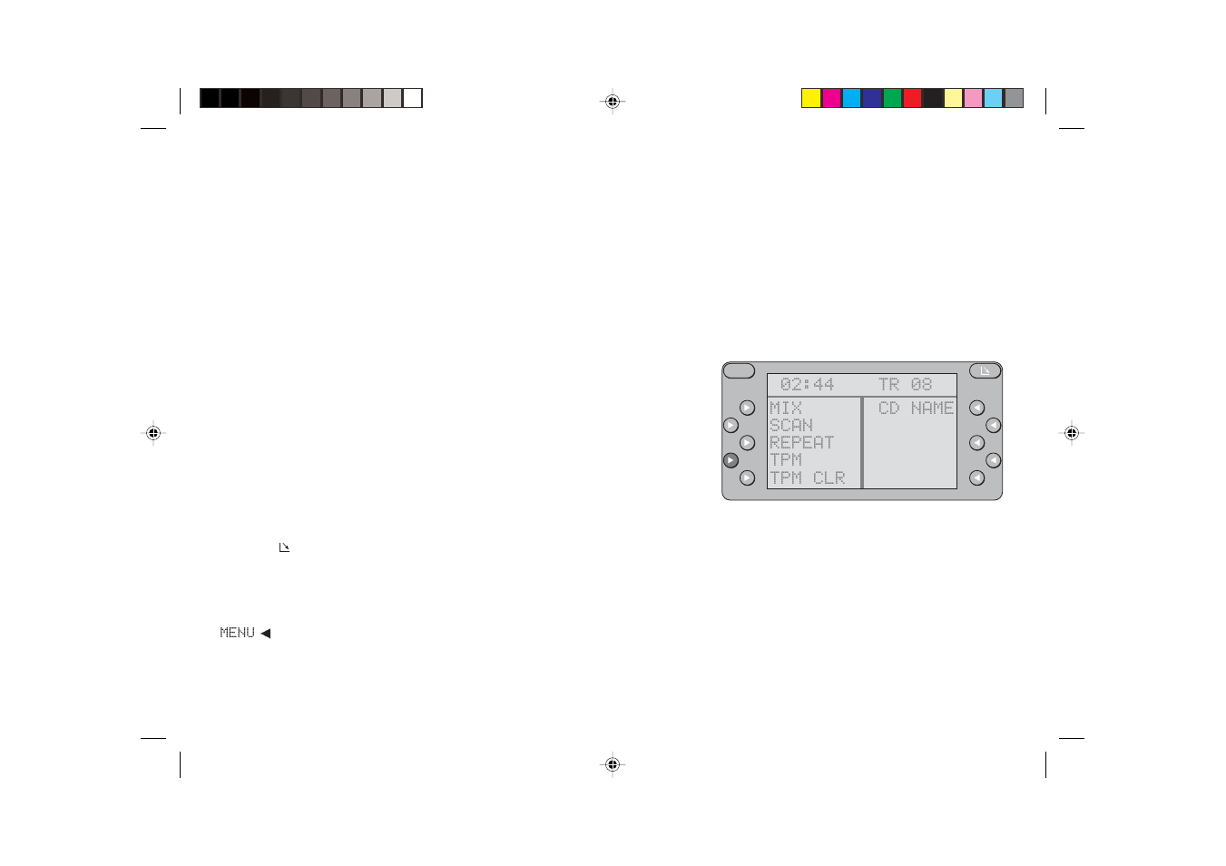 Operating the cd player | Blaupunkt RDM 127 User Manual | Page 39 / 70