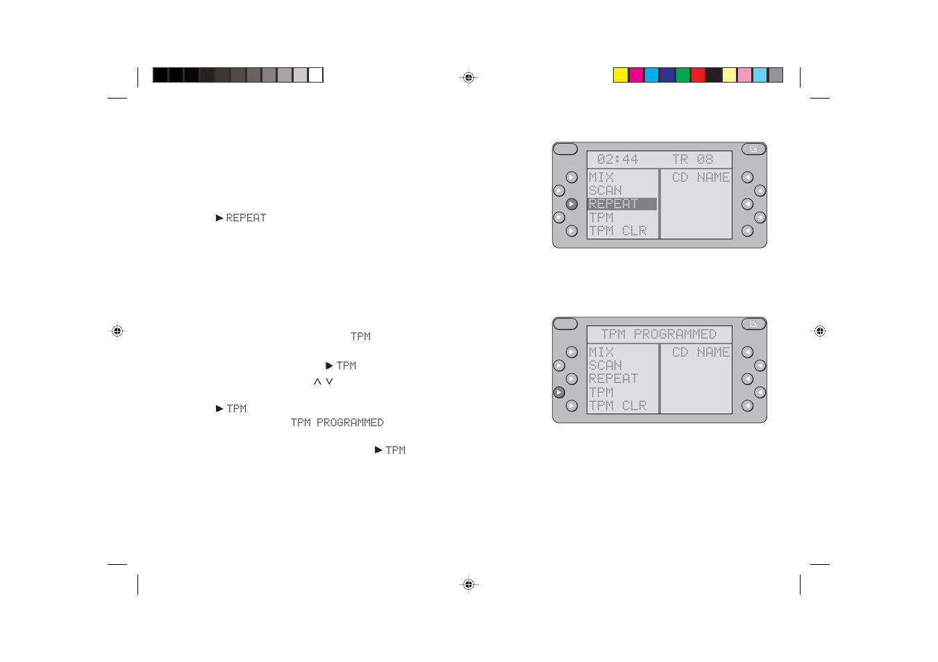 Blaupunkt RDM 127 User Manual | Page 42 / 70