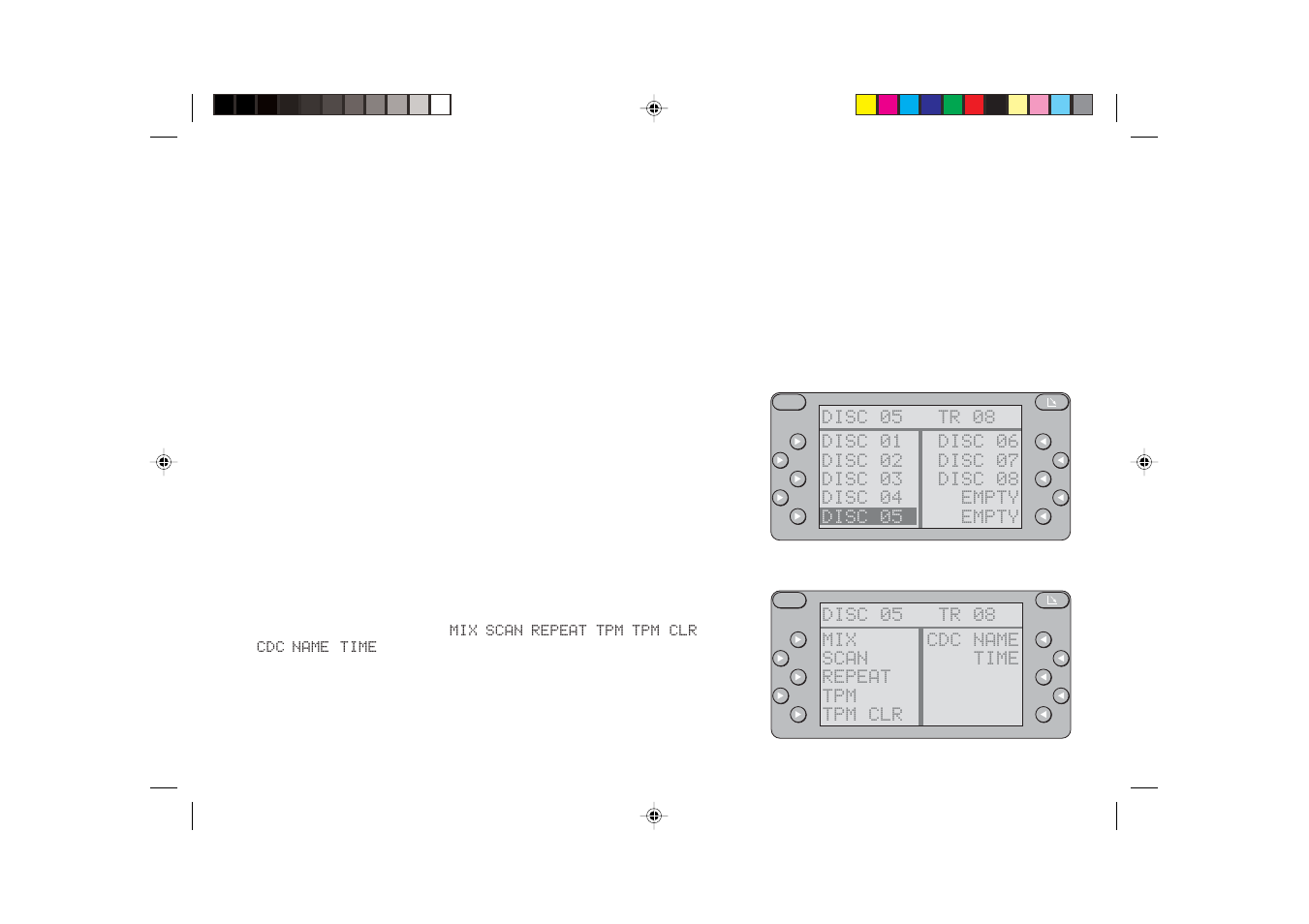 Operating a cd changer (optional) | Blaupunkt RDM 127 User Manual | Page 46 / 70