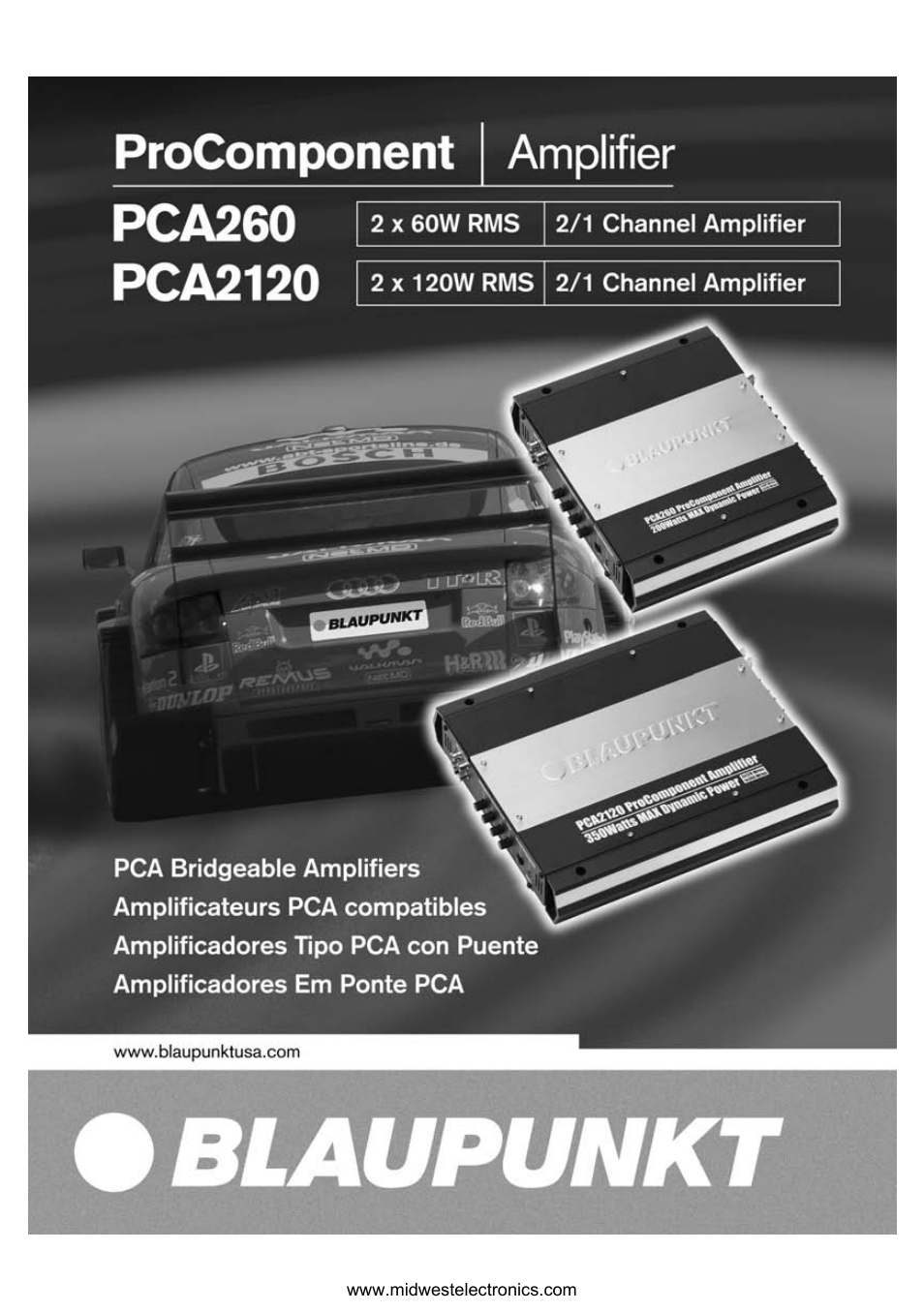 Blaupunkt PCA260 User Manual | 14 pages