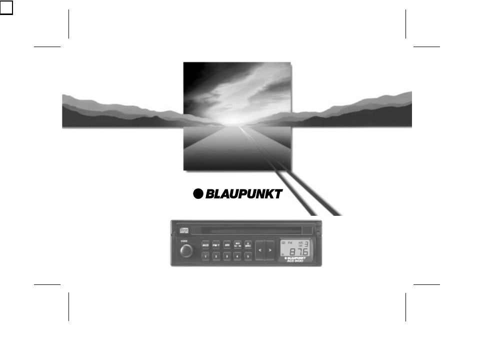 Blaupunkt ACD 9430 User Manual | 10 pages