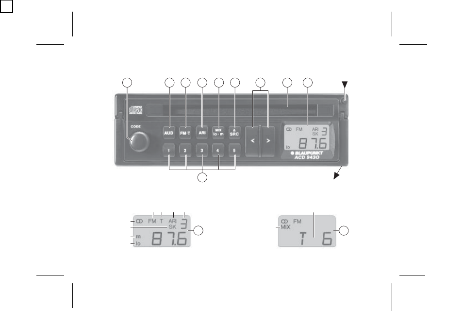 Blaupunkt ACD 9430 User Manual | Page 2 / 10