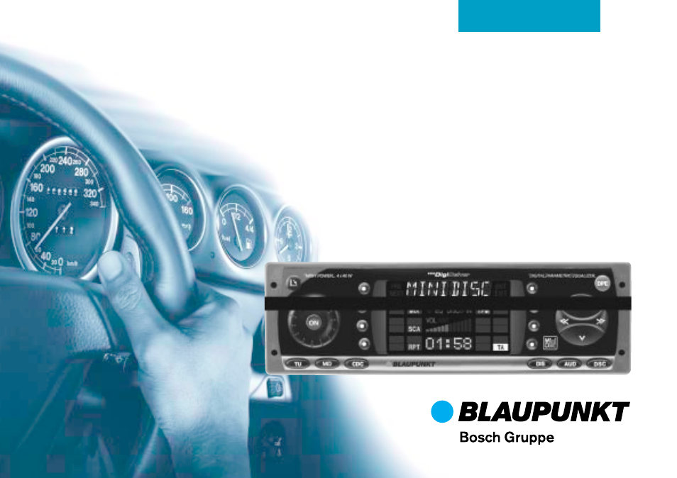 Blaupunkt BOSCH GRUPPE RMD 169 User Manual | 38 pages