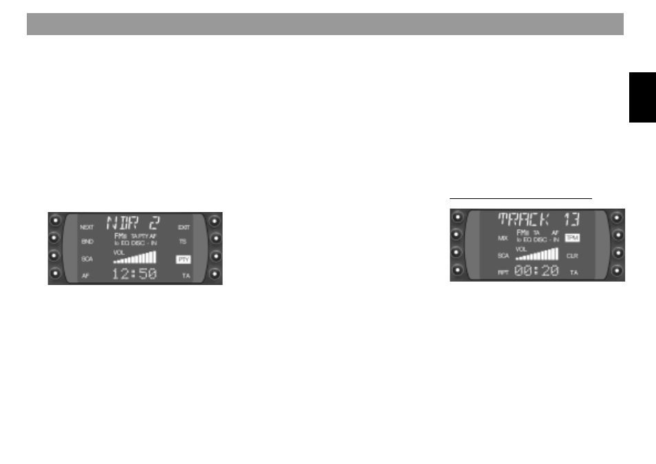 Condensed instructions | Blaupunkt BOSCH GRUPPE RMD 169 User Manual | Page 6 / 38