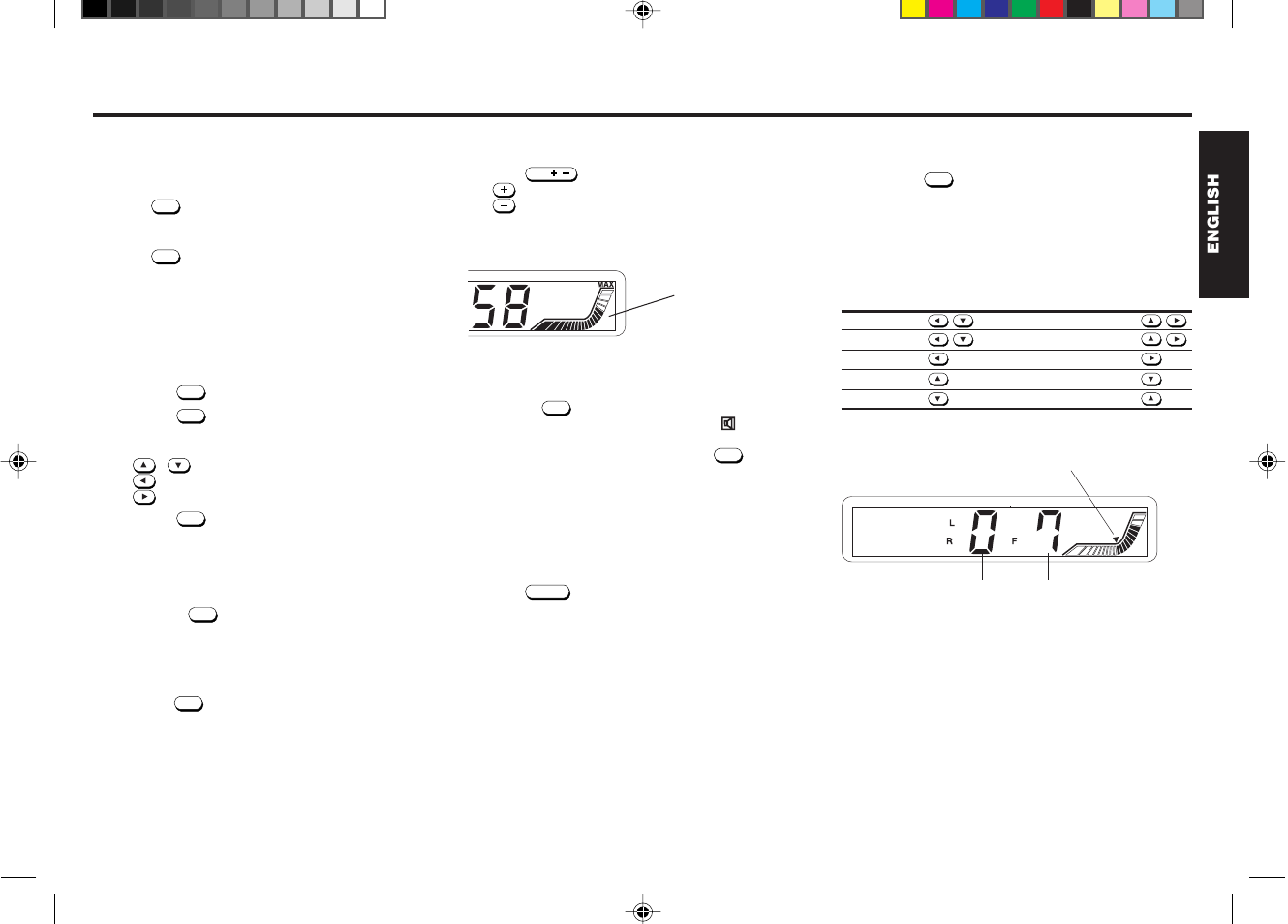 General operations, Power on/off, Setting the clock | Display selector, Volume level control, Muting the sound, Loudness effect, Adjusting the sound characteristics 1 | Blaupunkt CD 2001 User Manual | Page 4 / 10