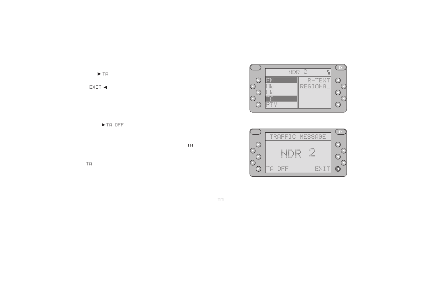 Ndr 2 | Blaupunkt BREMEN RCM 127 User Manual | Page 30 / 68