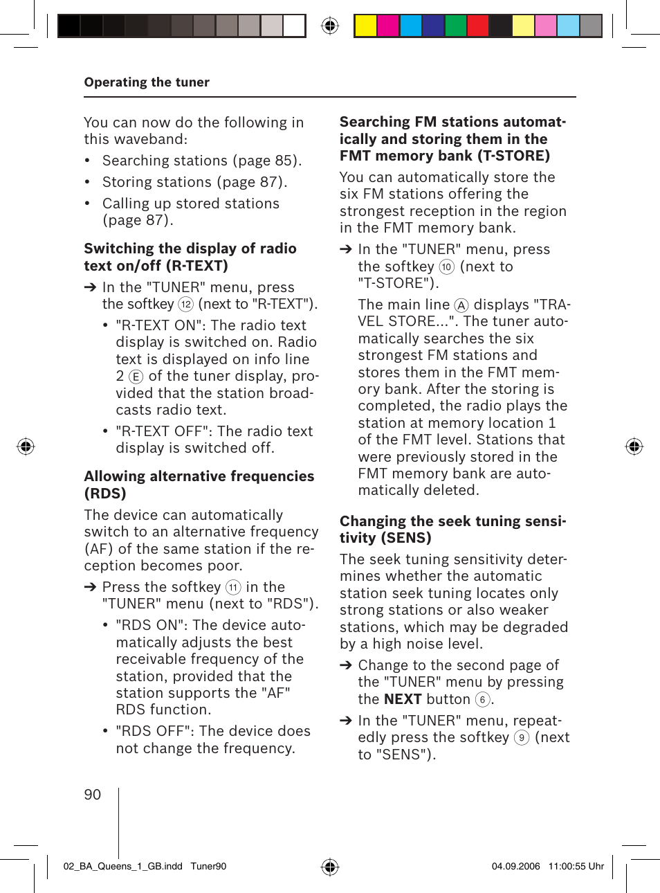 Blaupunkt QUEENS MP56 7 646 583 310 User Manual | Page 25 / 67