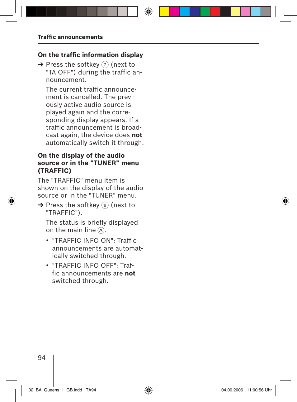Blaupunkt QUEENS MP56 7 646 583 310 User Manual | Page 29 / 67