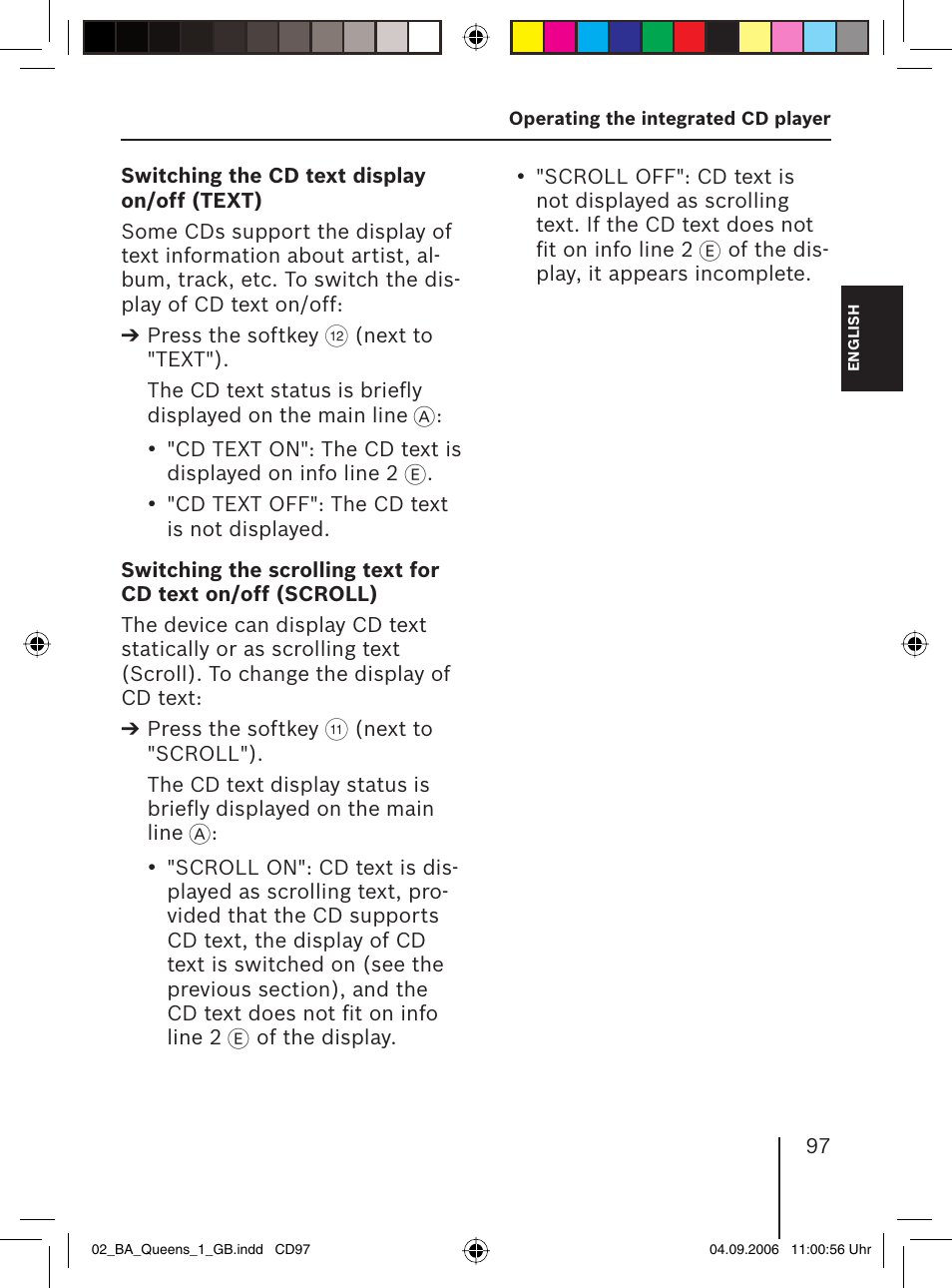 Blaupunkt QUEENS MP56 7 646 583 310 User Manual | Page 32 / 67