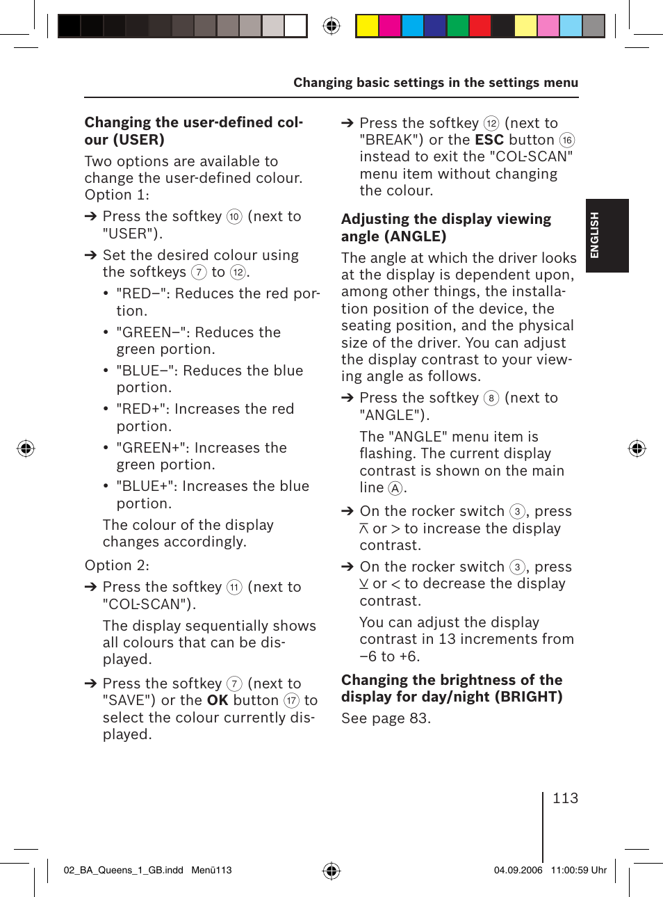Blaupunkt QUEENS MP56 7 646 583 310 User Manual | Page 48 / 67