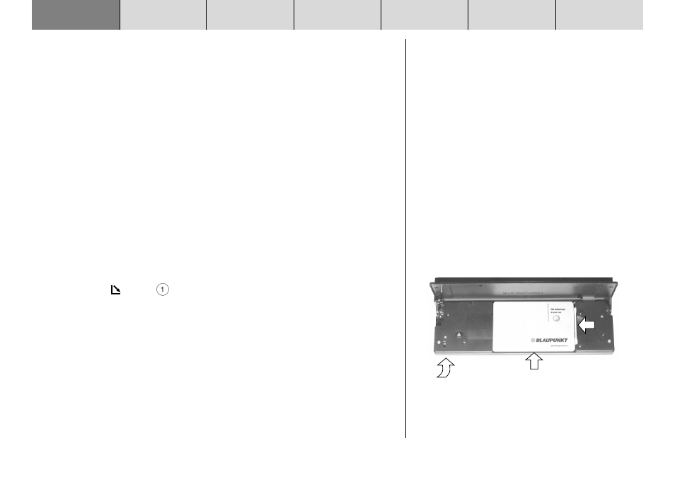 Theft protection keycard, Inserting a keycard | Blaupunkt DX-R70 User Manual | Page 10 / 114