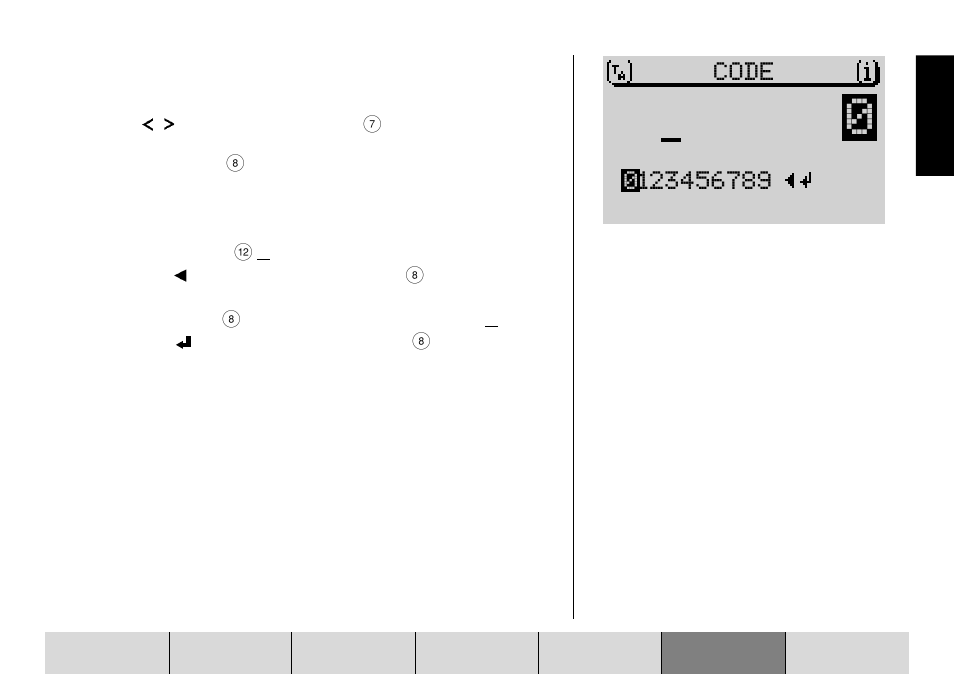 Code | Blaupunkt DX-R70 User Manual | Page 109 / 114