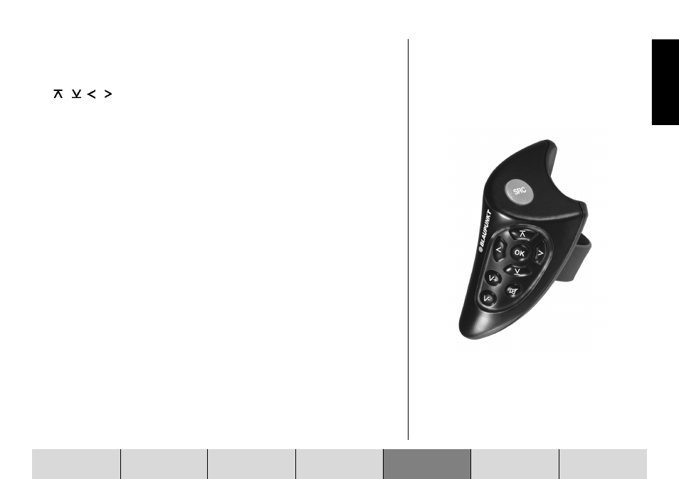 Steering wheel remote control | Blaupunkt DX-R70 User Manual | Page 93 / 114