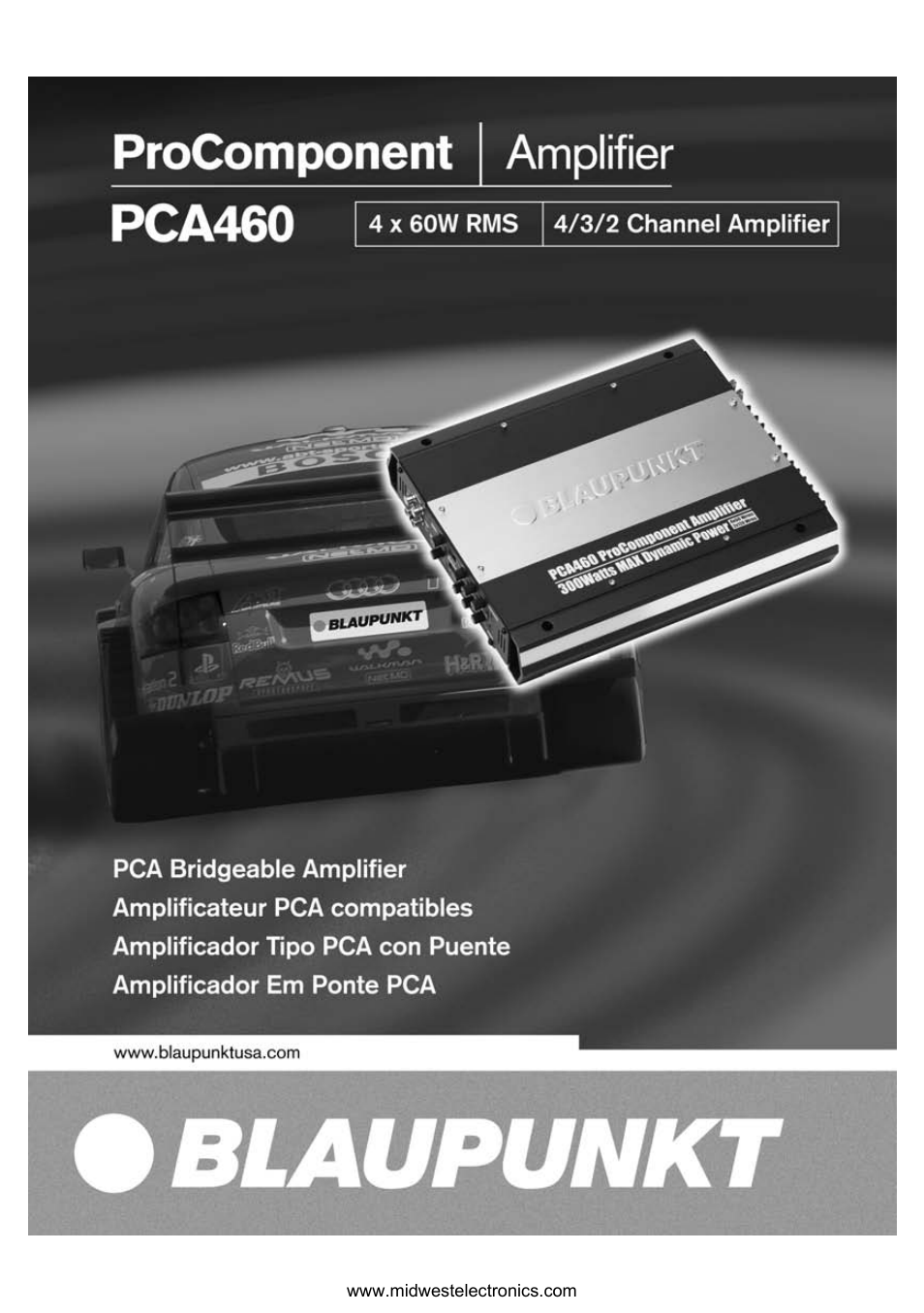 Blaupunkt PCA460 User Manual | 13 pages