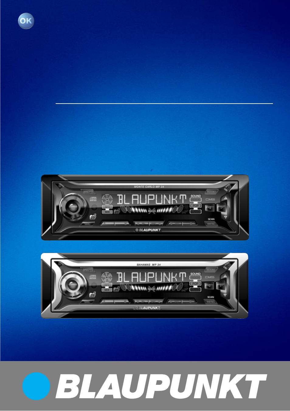 Blaupunkt MP34 User Manual | 98 pages