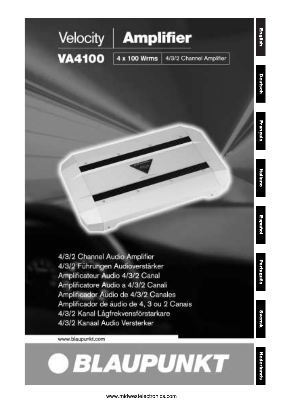 Blaupunkt VA4100 User Manual | 14 pages
