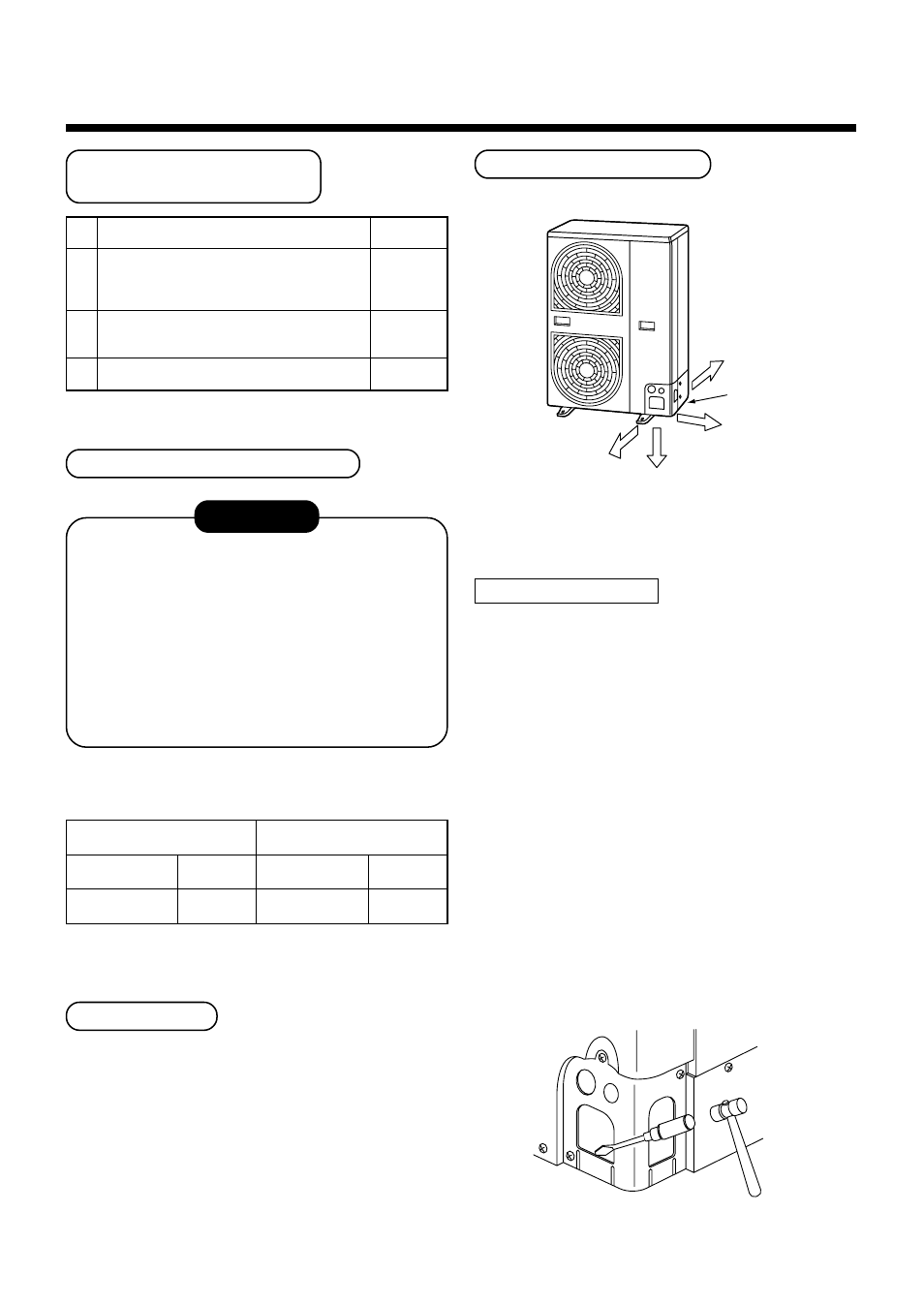 Caution, Refrigerant piping connection, For reference | Toshiba RAV-SM560A User Manual | Page 10 / 109