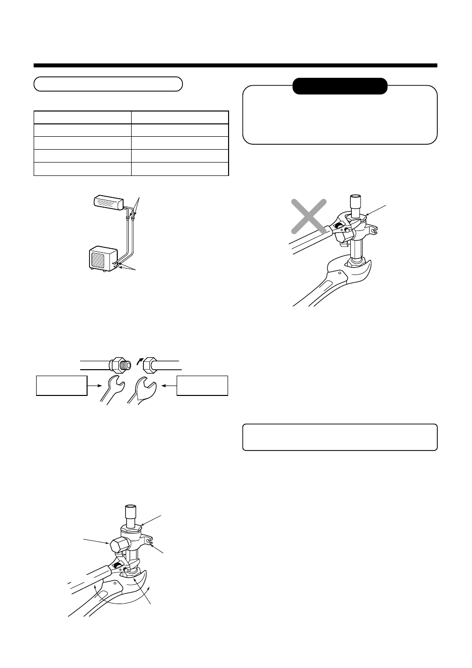 Requirement, Refrigerant piping, Tightening of connecting part | Toshiba RAV-SM560A User Manual | Page 12 / 109