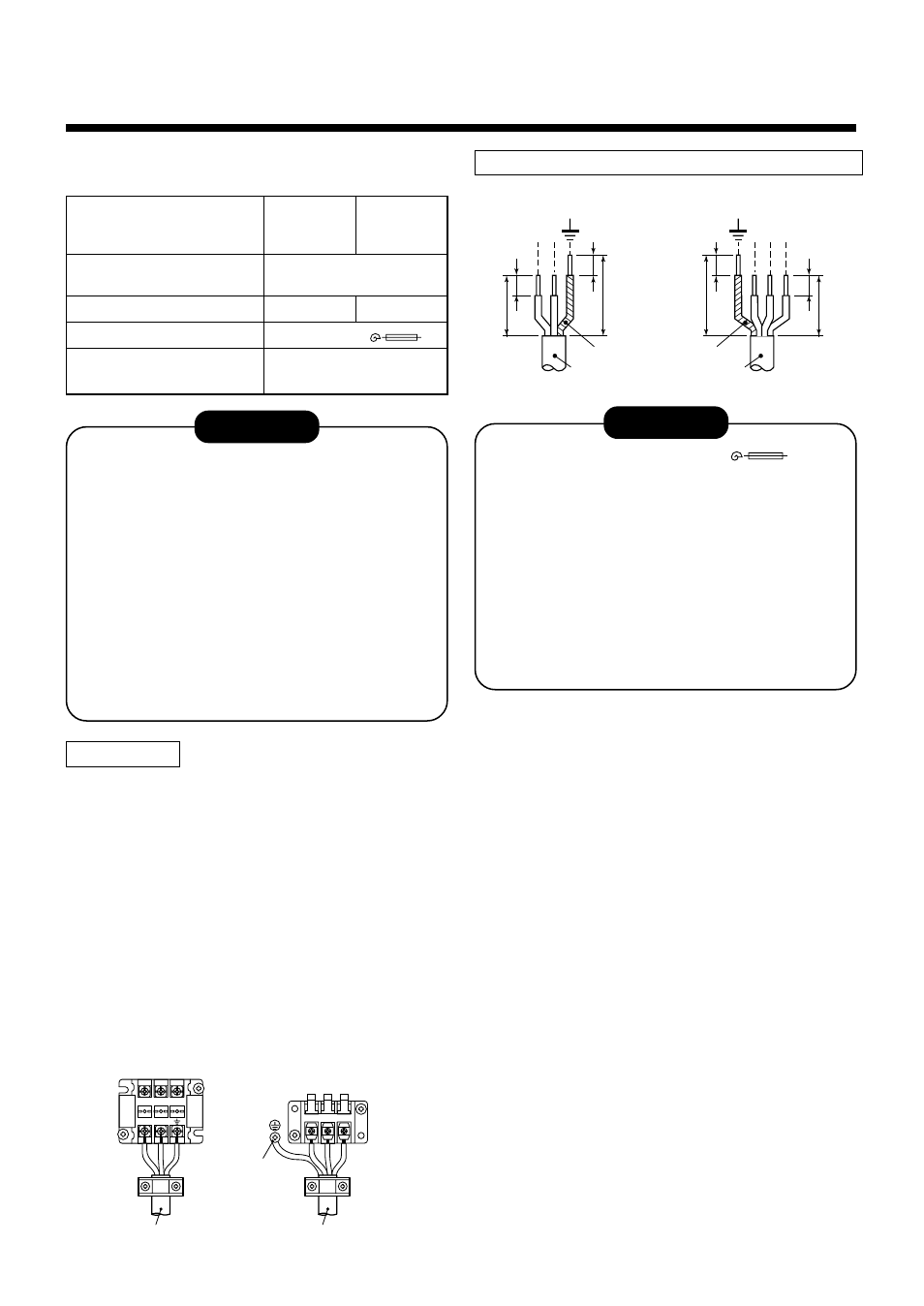 Electrical work, Caution | Toshiba RAV-SM560A User Manual | Page 15 / 109