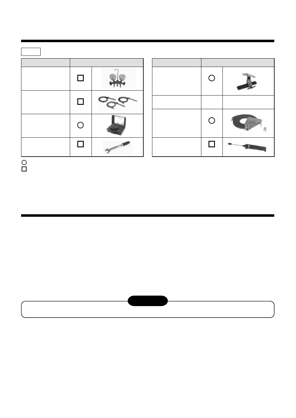 Maintenance, Installation/servicing tools, O¡ o | Toshiba RAV-SM560A User Manual | Page 44 / 109