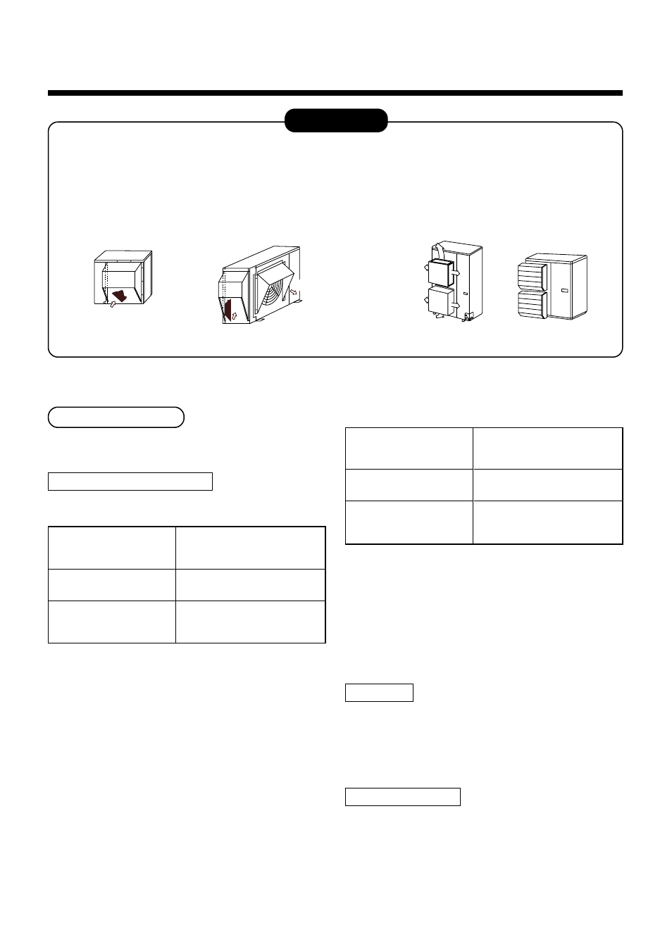 Selection of installation, Caution | Toshiba RAV-SM560A User Manual | Page 7 / 109