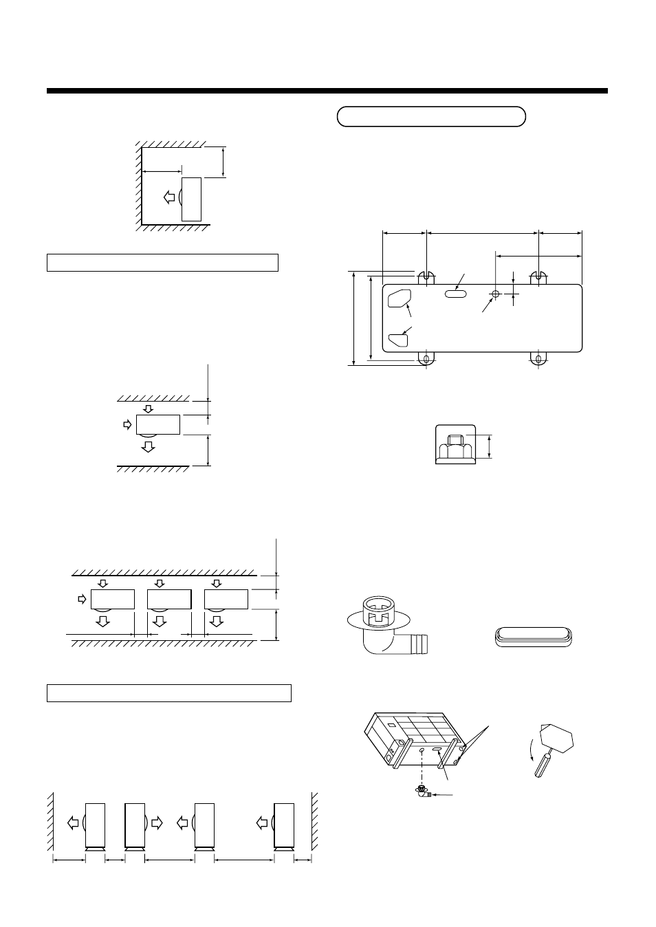 Selection of installation, Installation of outdoor unit | Toshiba RAV-SM560A User Manual | Page 9 / 109