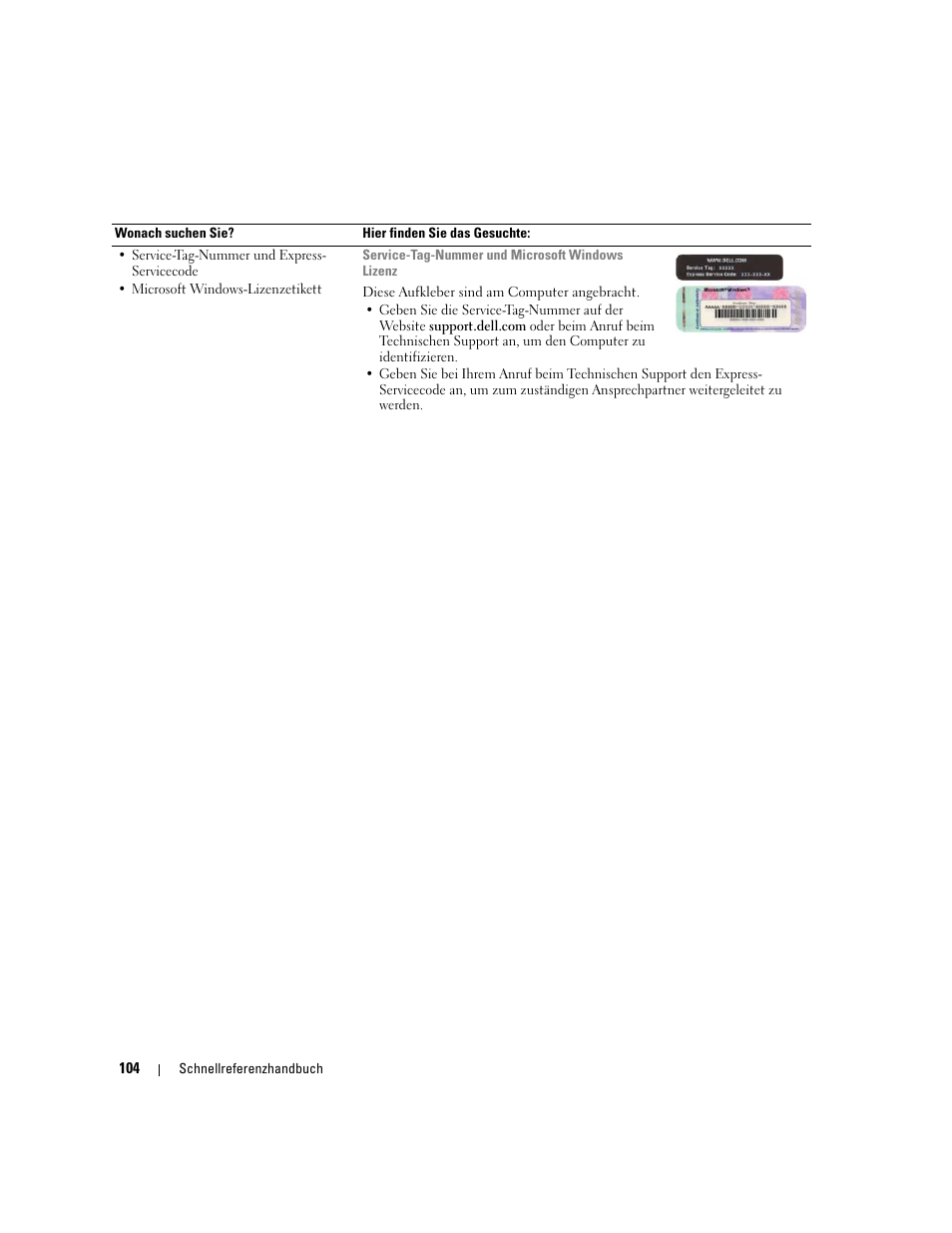 Dell OptiPlex GX620 User Manual | Page 104 / 294