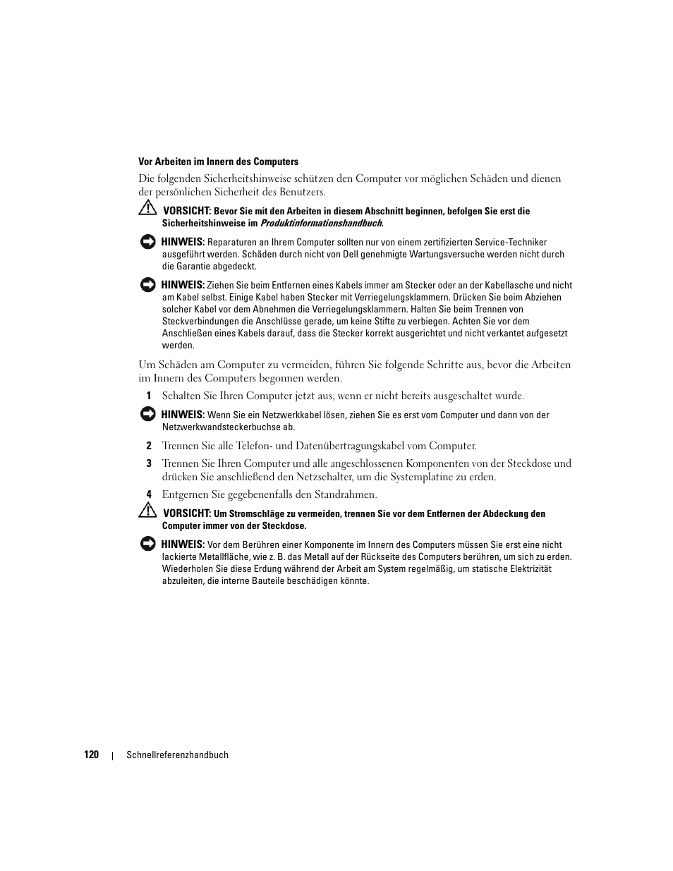 Dell OptiPlex GX620 User Manual | Page 120 / 294