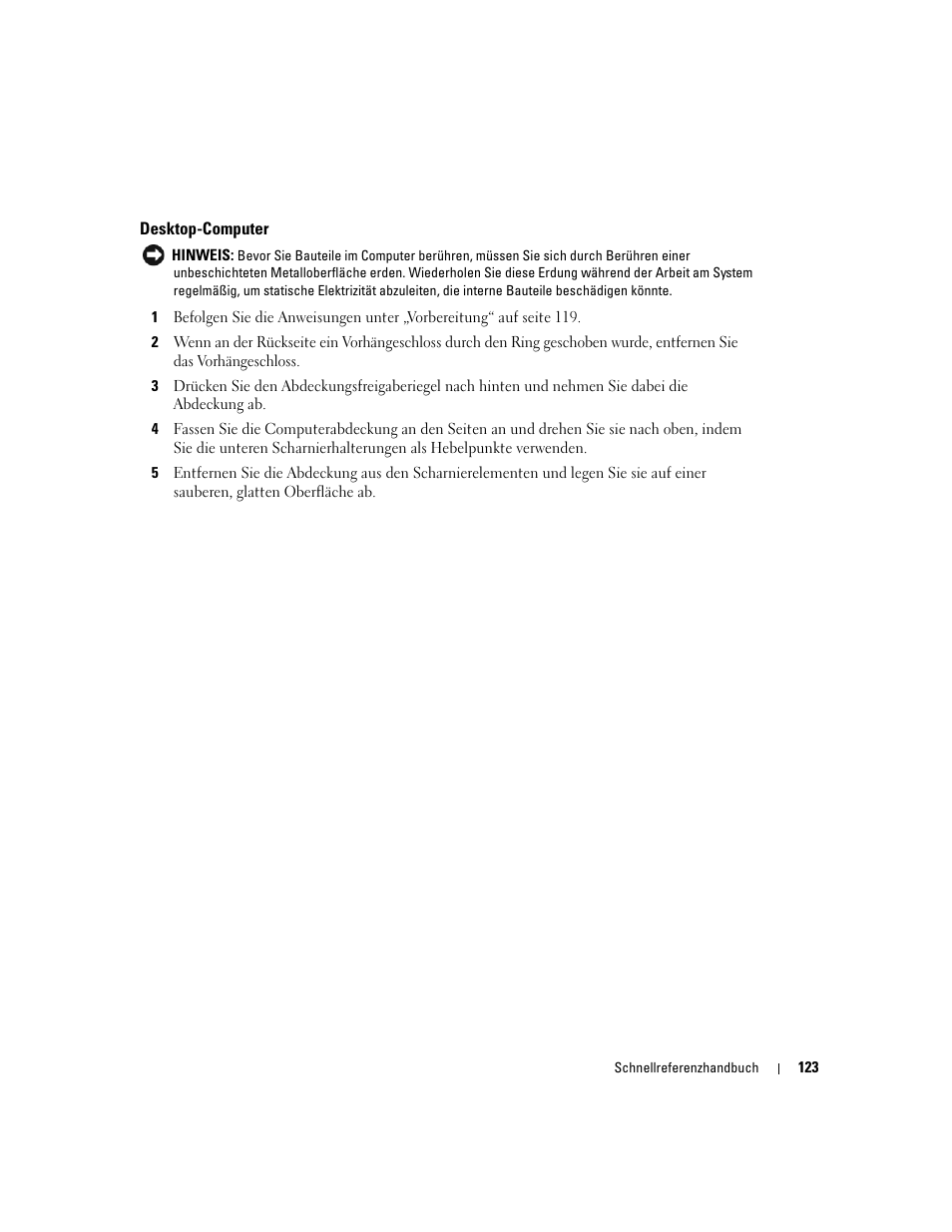 Desktop-computer | Dell OptiPlex GX620 User Manual | Page 123 / 294