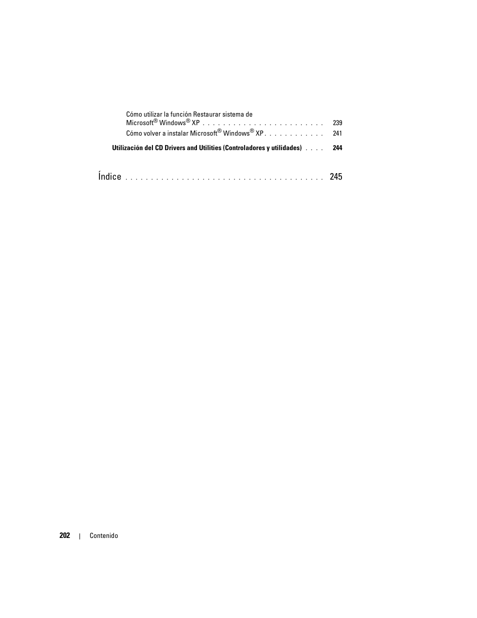 Índice | Dell OptiPlex GX620 User Manual | Page 202 / 294