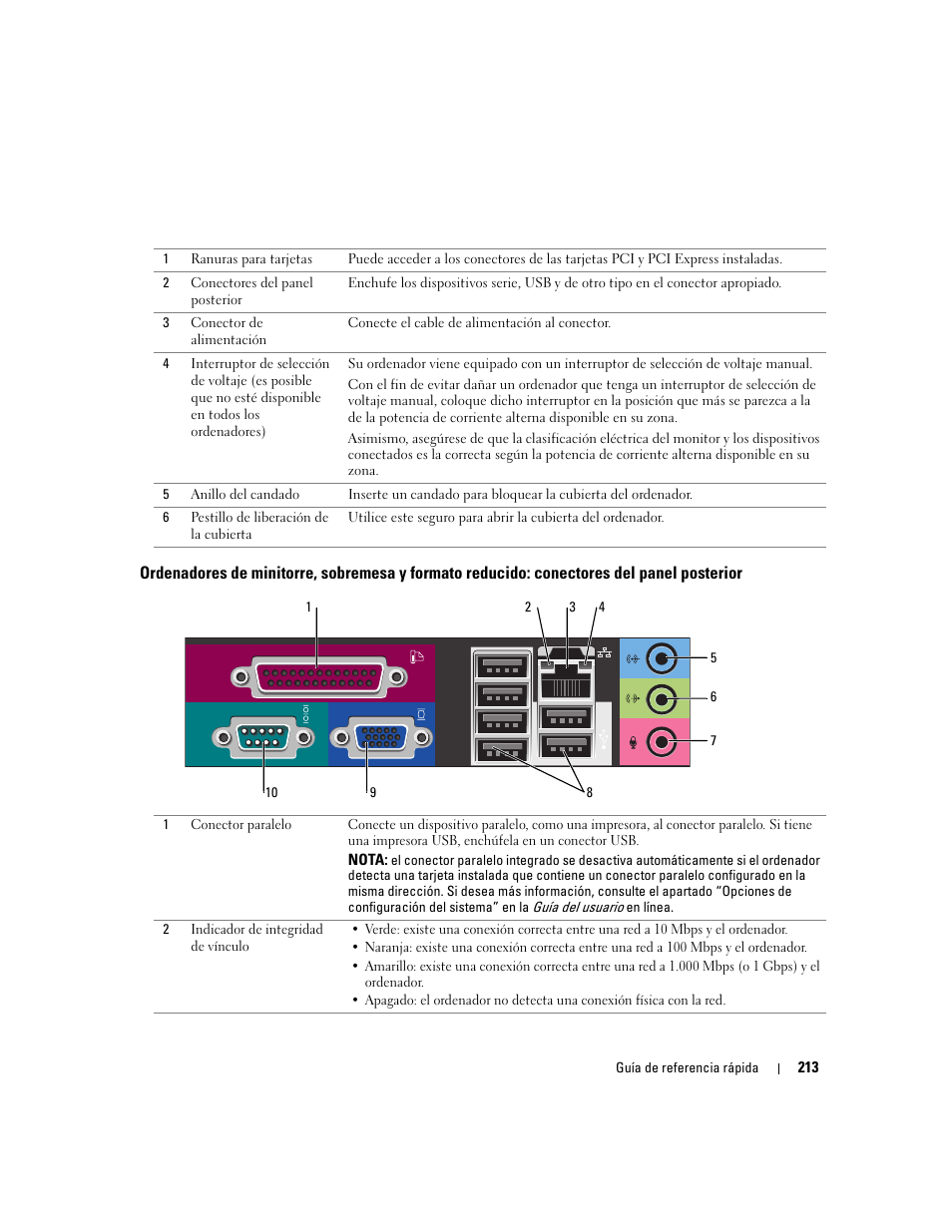 Dell OptiPlex GX620 User Manual | Page 213 / 294