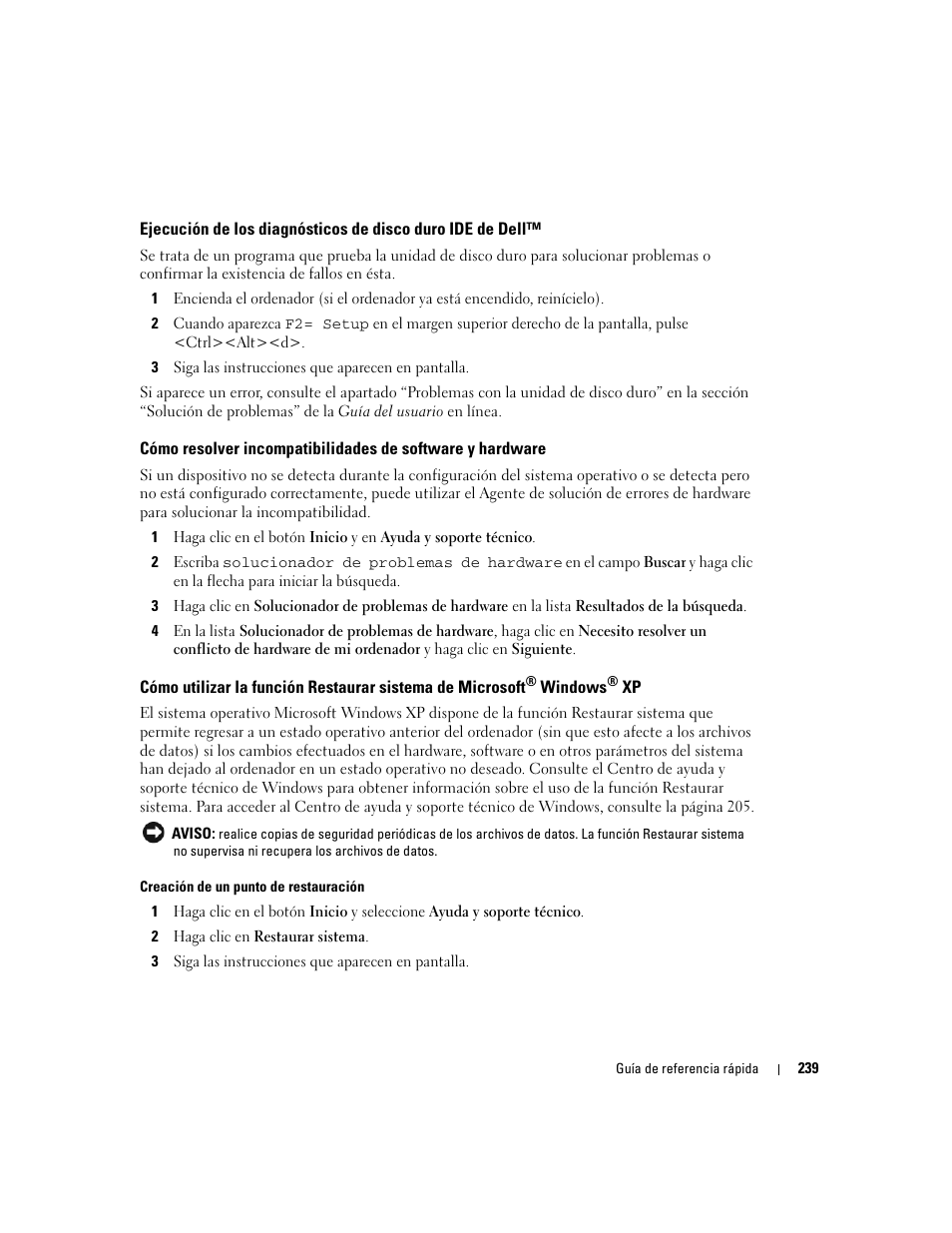 Dell OptiPlex GX620 User Manual | Page 239 / 294