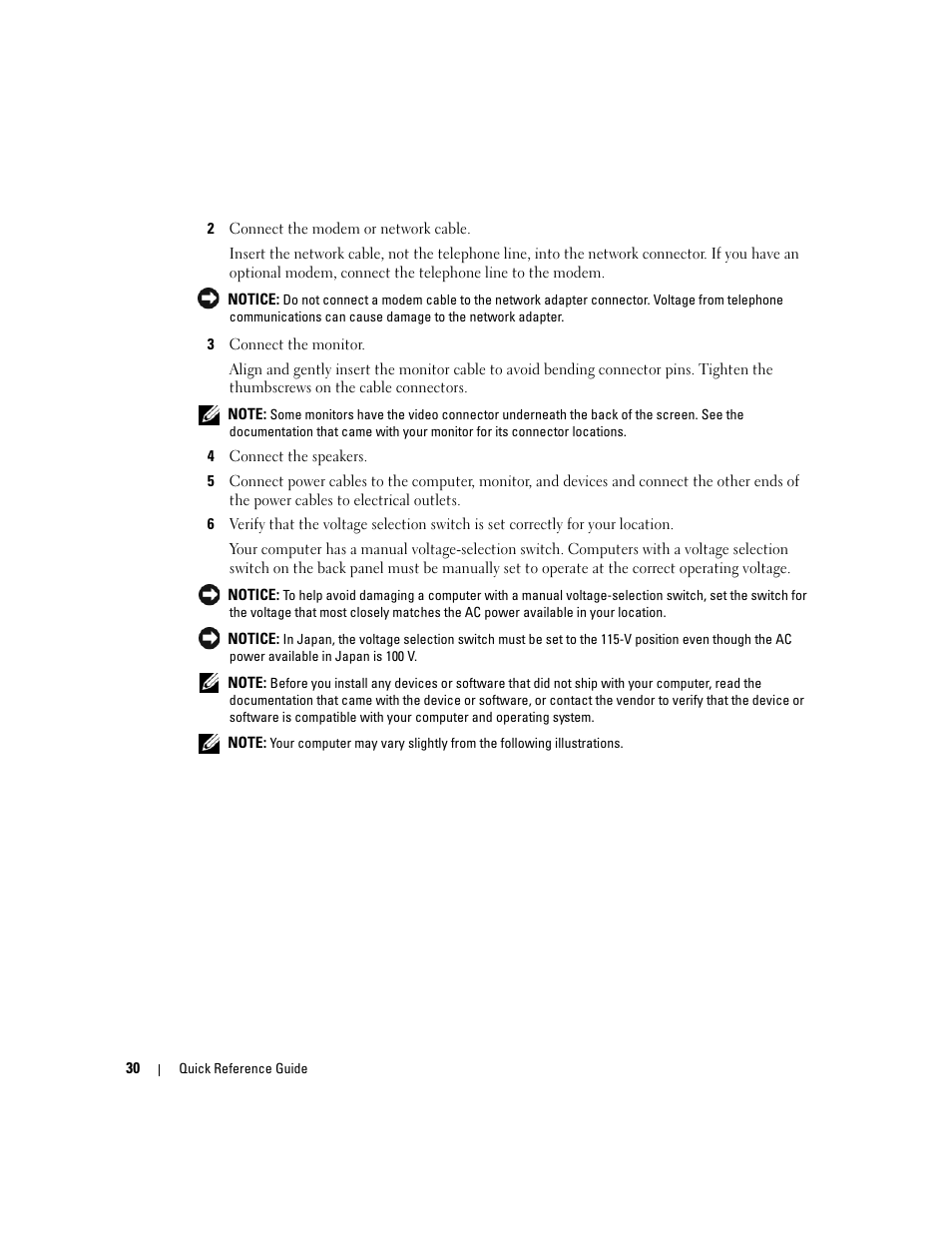 Dell OptiPlex GX620 User Manual | Page 30 / 294