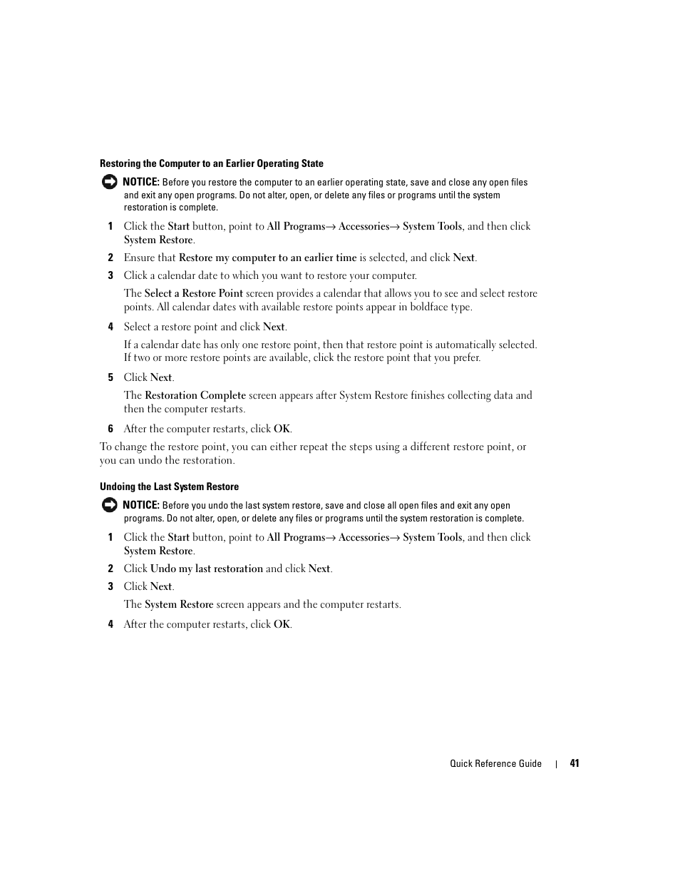 Dell OptiPlex GX620 User Manual | Page 41 / 294